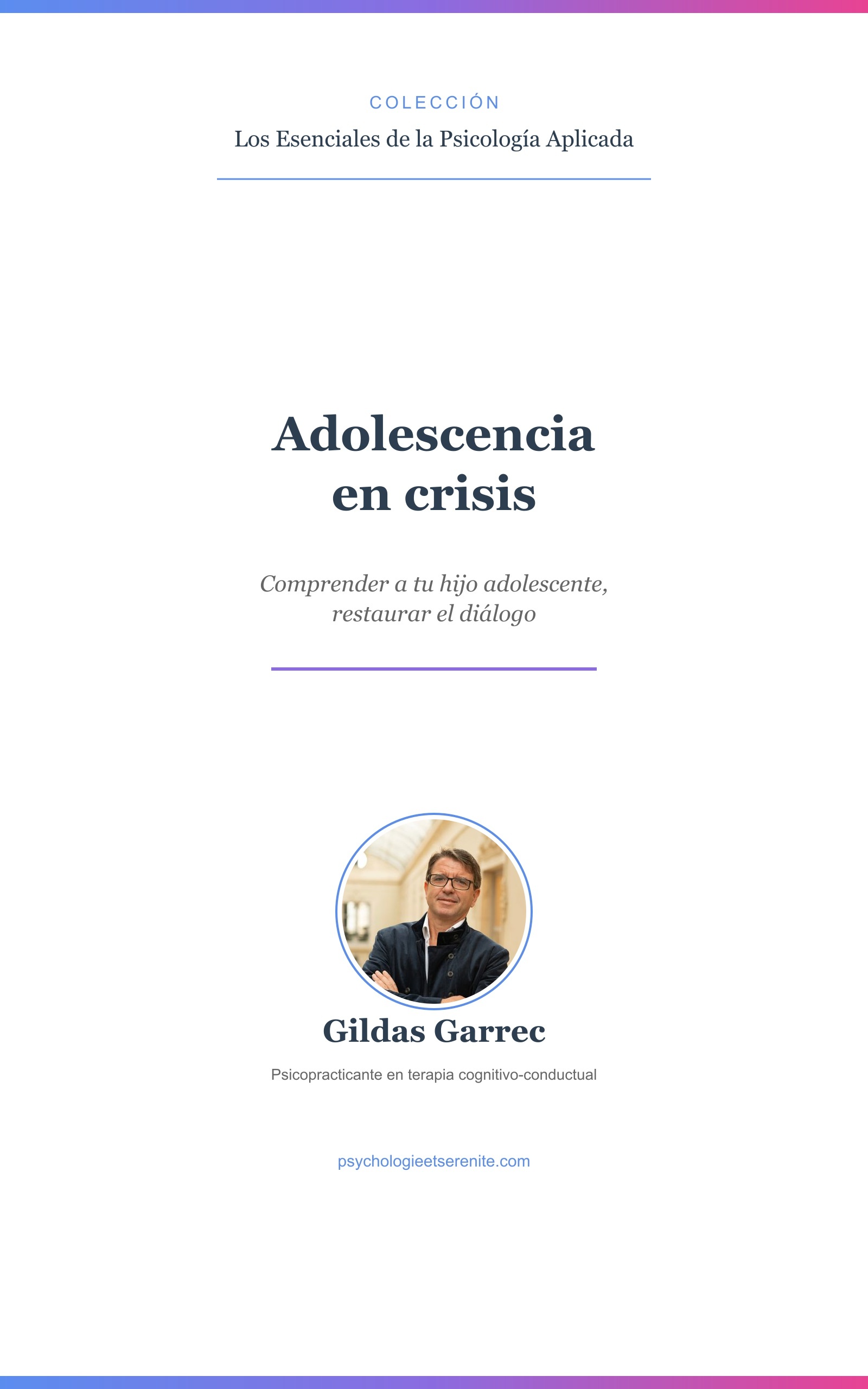 Portada de Adolescencia en crisis