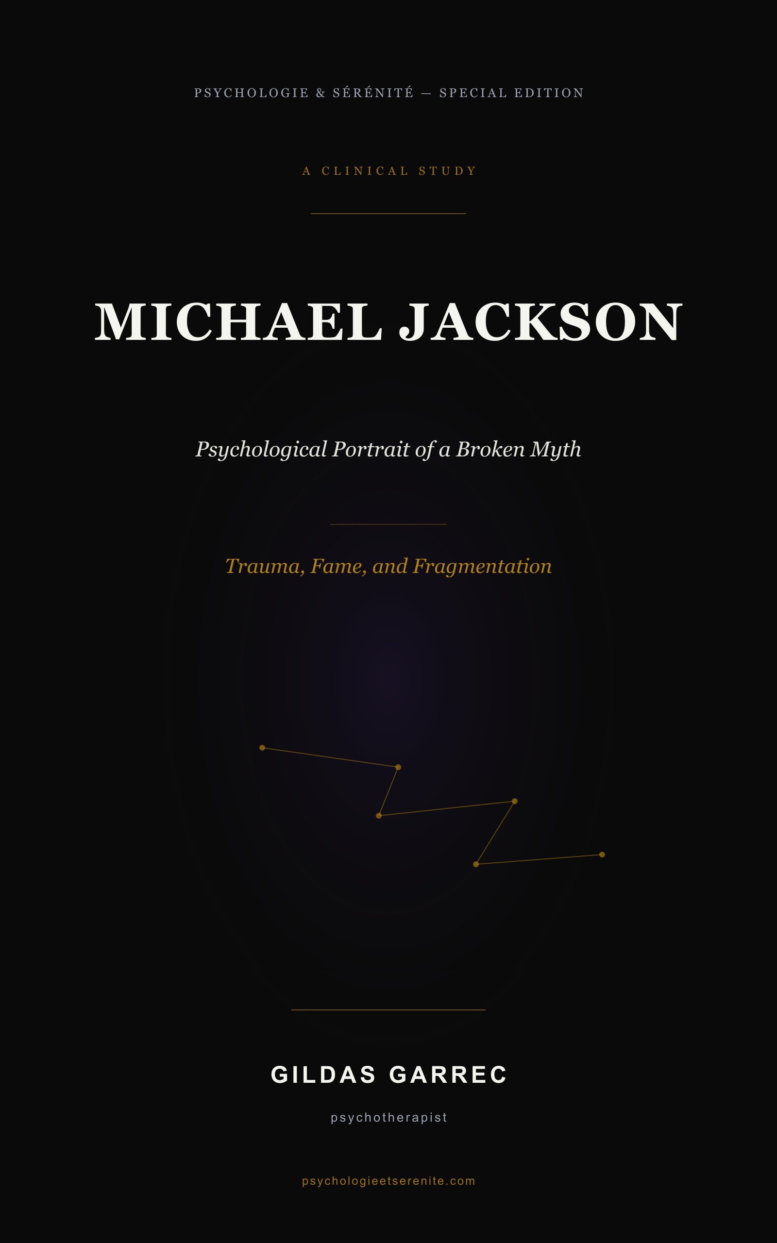 Cover of Michael Jackson — Psychological Portrait of a Broken Myth