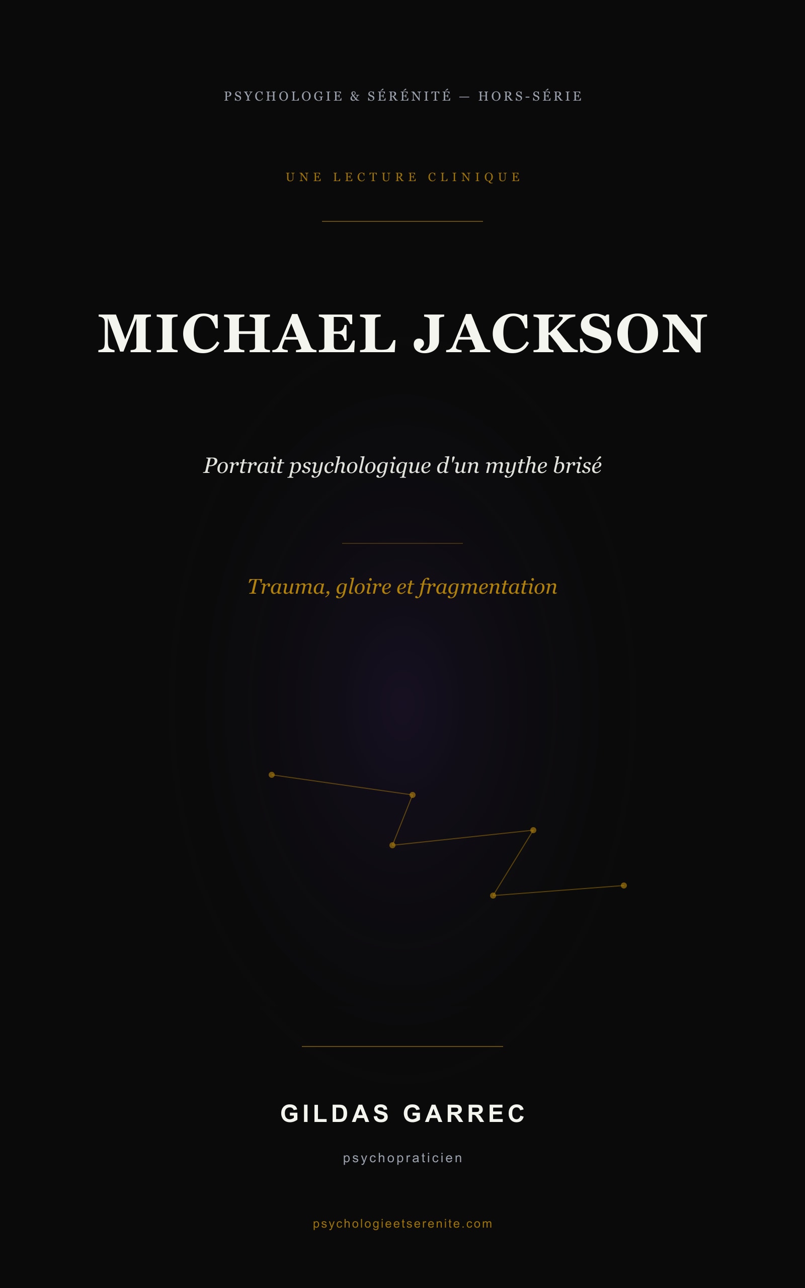 Couverture de Michael Jackson — Portrait psychologique d'un mythe brisé