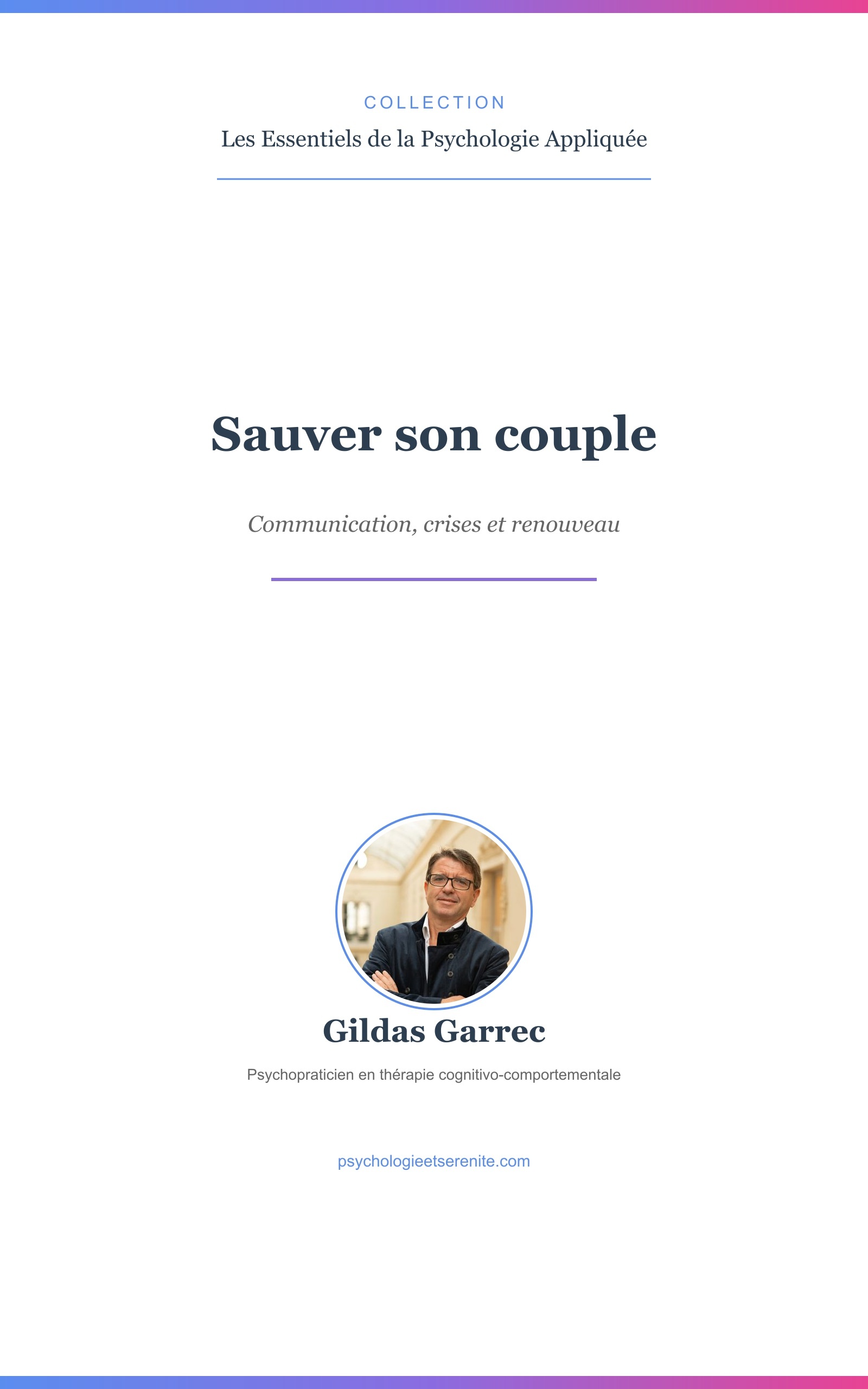 Sauver son couple - Couverture du livre
