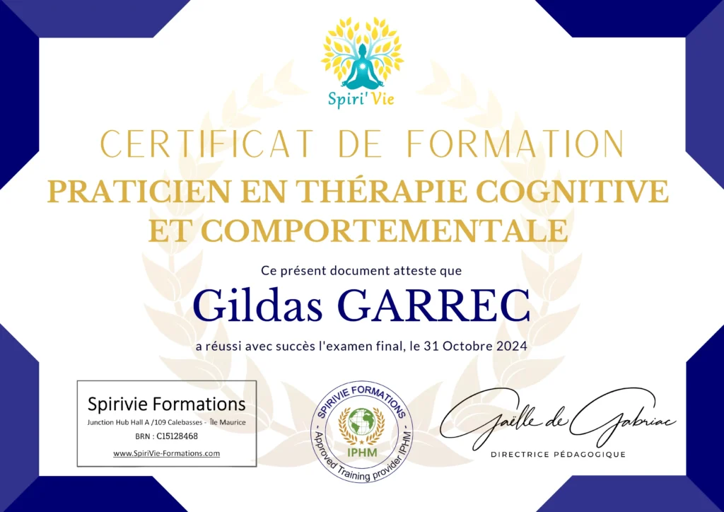 TCC - Certificat de formation_page-0001 - Psychologie et Sérénité - psychopraticien à Nantes